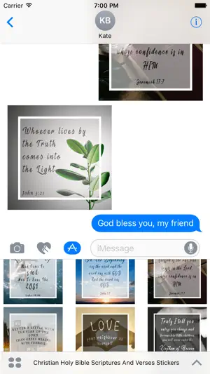 Christian Holy Bible Scriptures & Verses Stickers