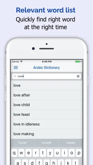 阿拉伯词典 +
