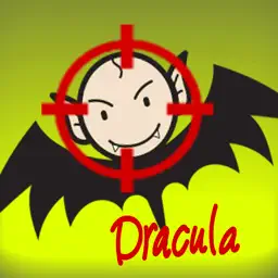 Halloween Dracula：德古拉万圣节射击怪兽游戏的孩子