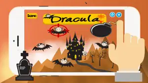 Halloween Dracula：德古拉万圣节射击怪兽游戏的孩子