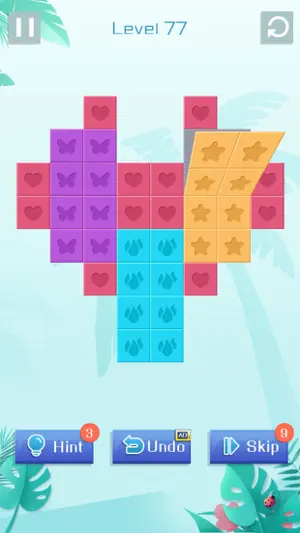 翻转方块-新型态折叠小游戏