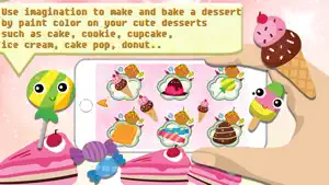 Candy Cake Paint - 蛋糕 和 烘焙店 画画涂色